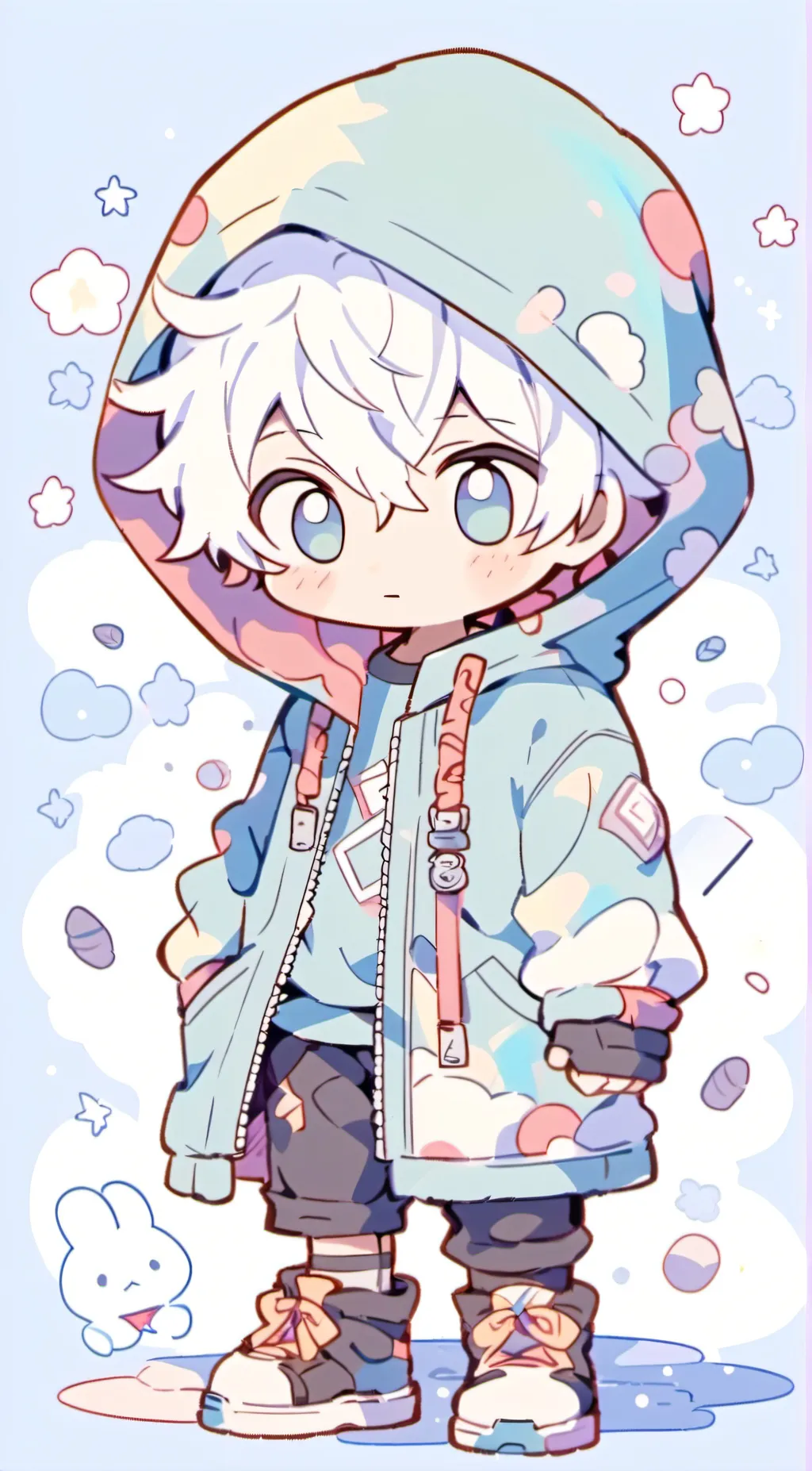 ai character: fakey background