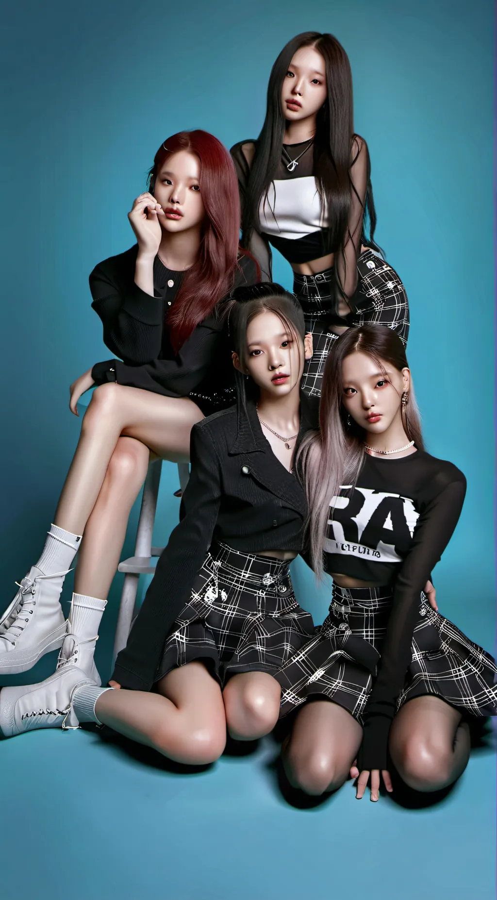 ai character: Blackpink background