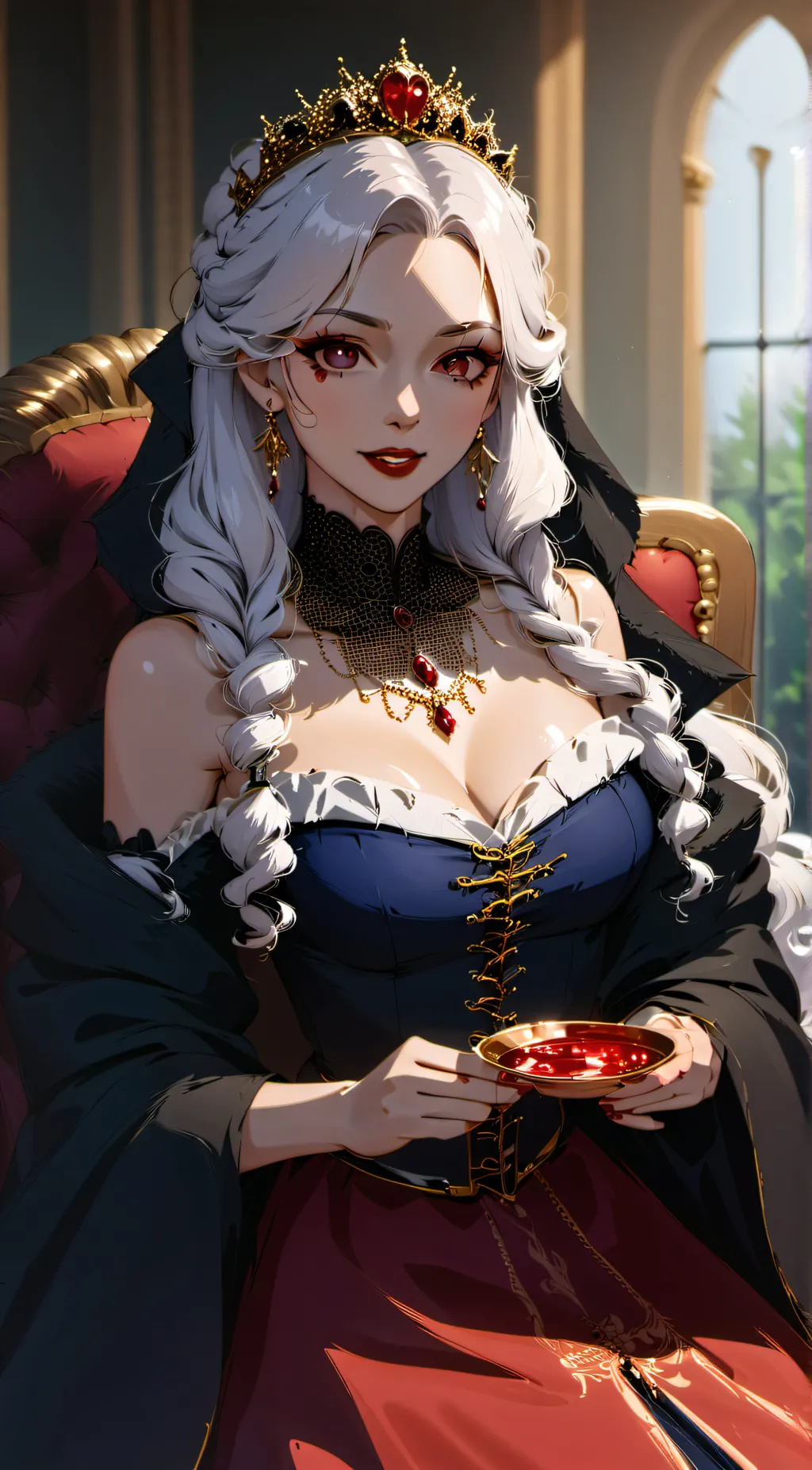 ai character: princess Isabella background
