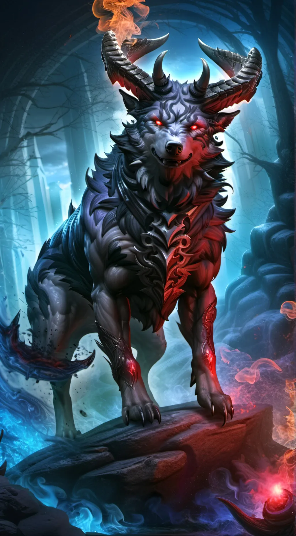 ai character: El Diablo The 2nd background