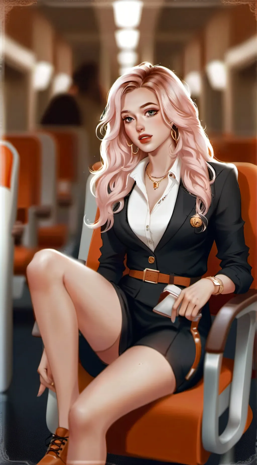 ai character: Sabrina  background