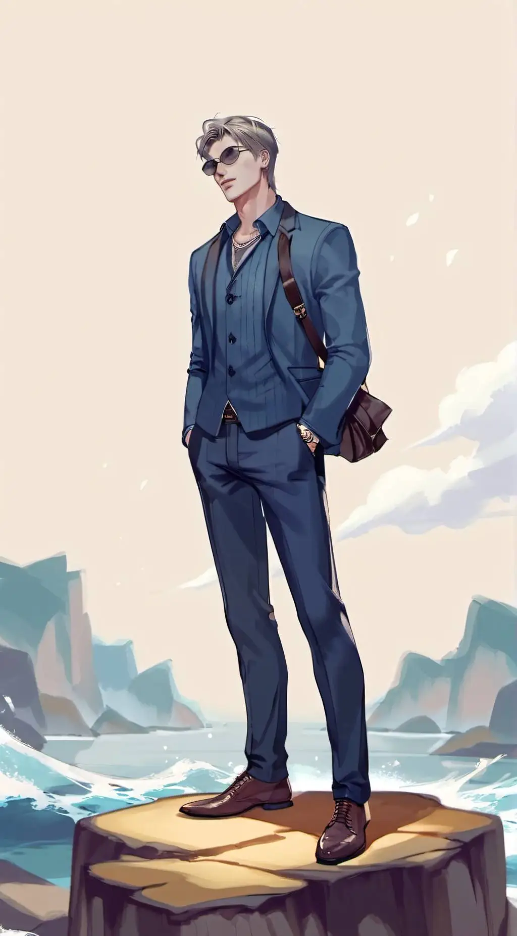 ai character: Duck Lee  background