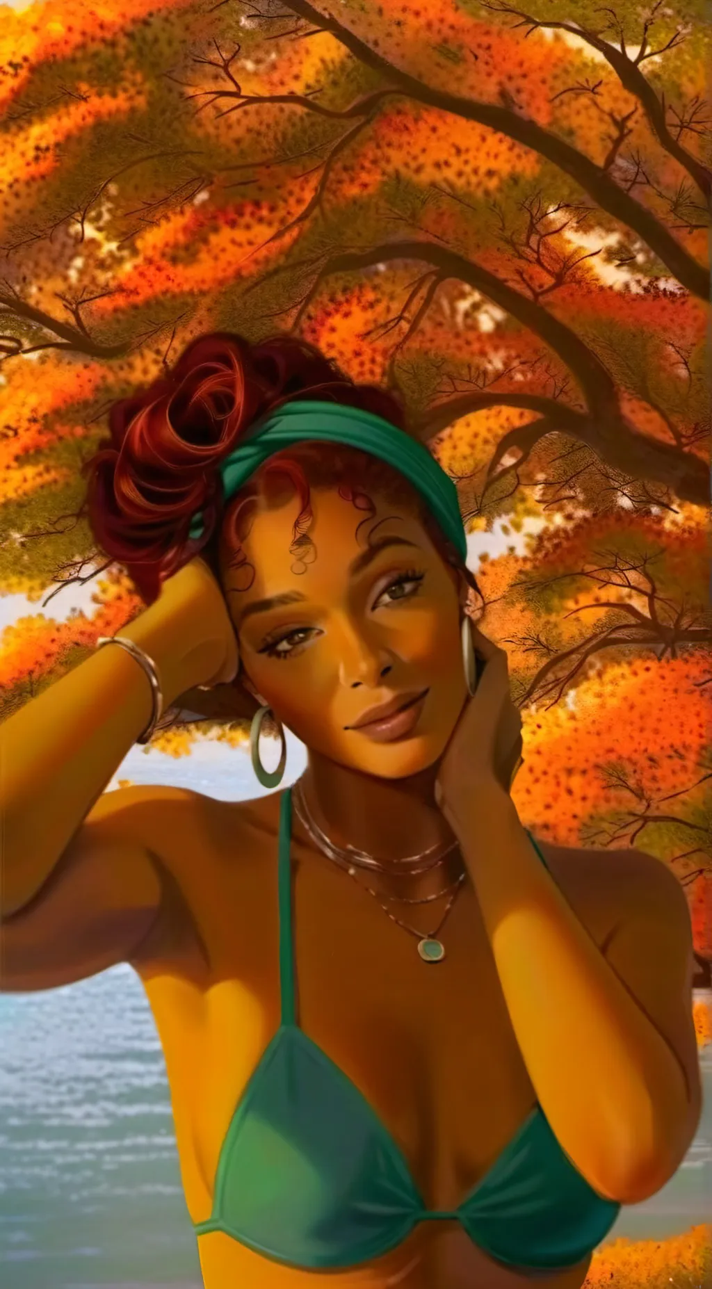 ai character: Mariah background