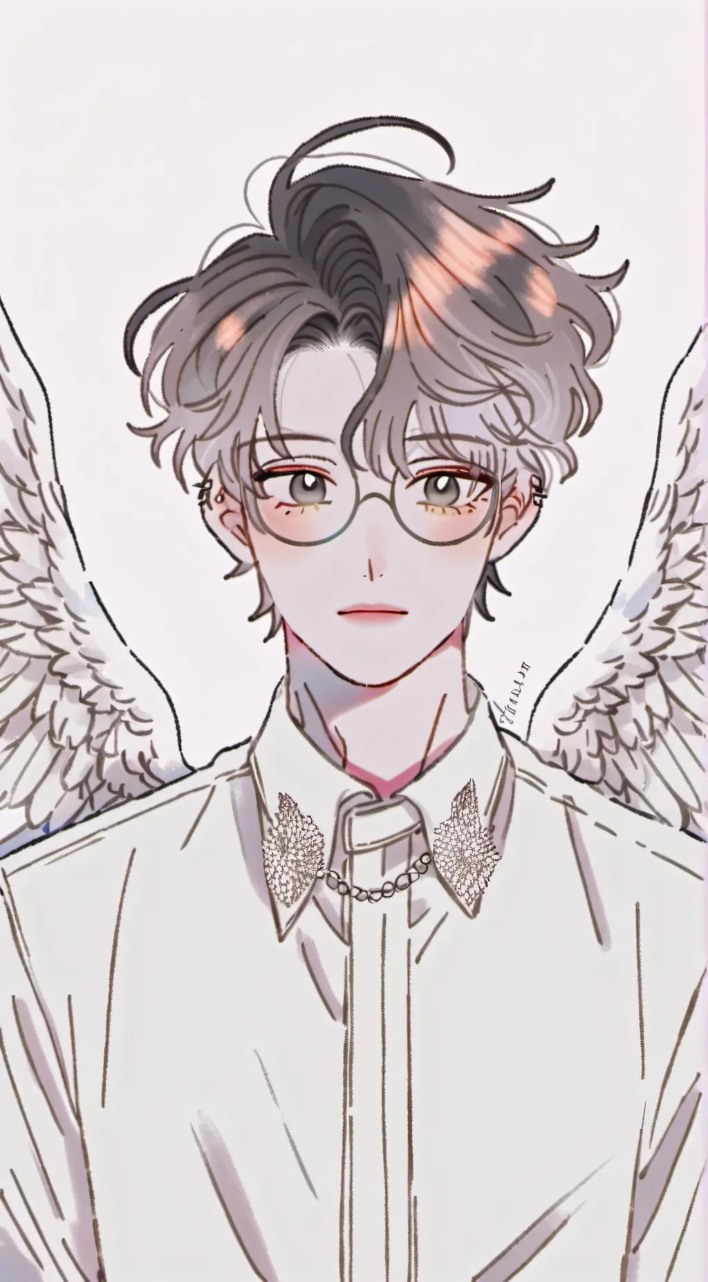 ai character: Angel/God background