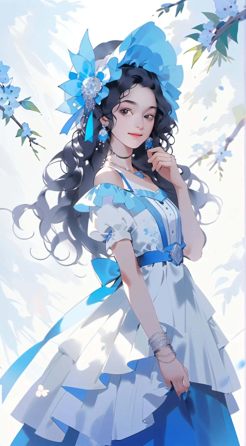 ai character: raquelyy background