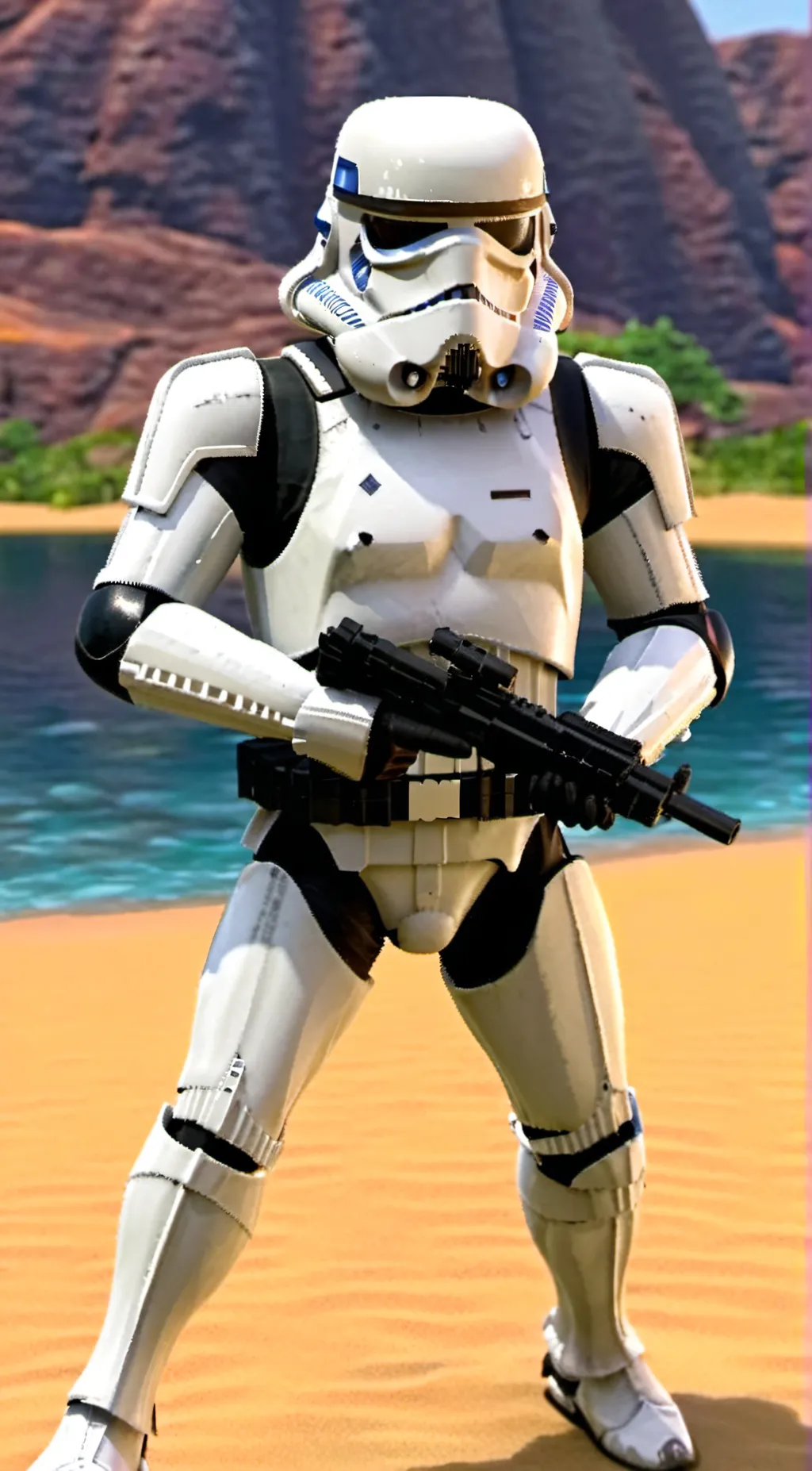 ai character: trooper background