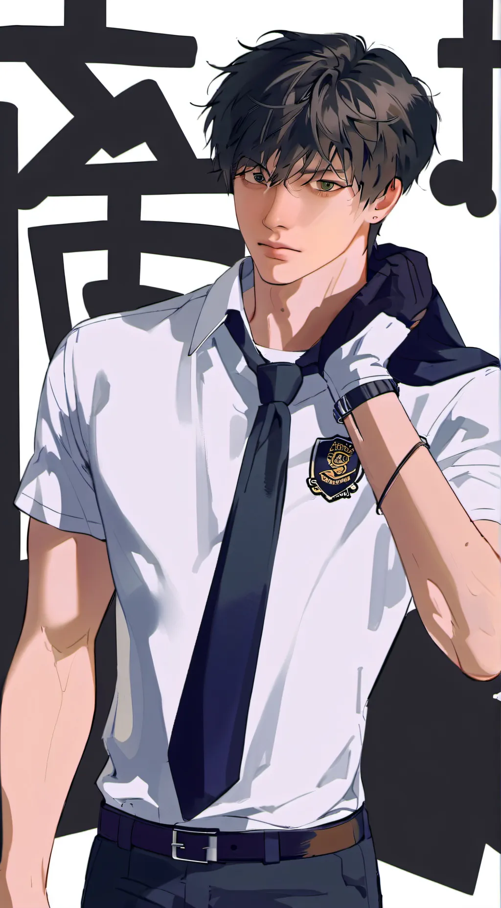ai character: Lee minho background