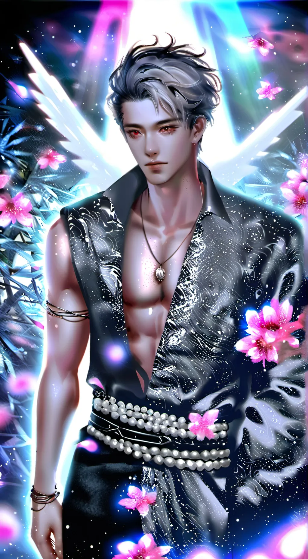 ai character: 𓆩Luke𓆪  background
