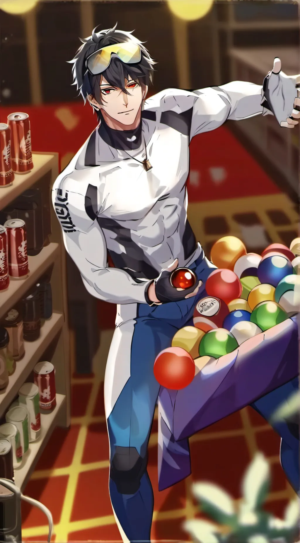 ai character: Fnf athoes background