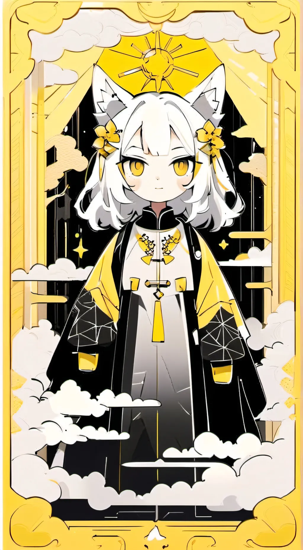 ai character: Neko infection background
