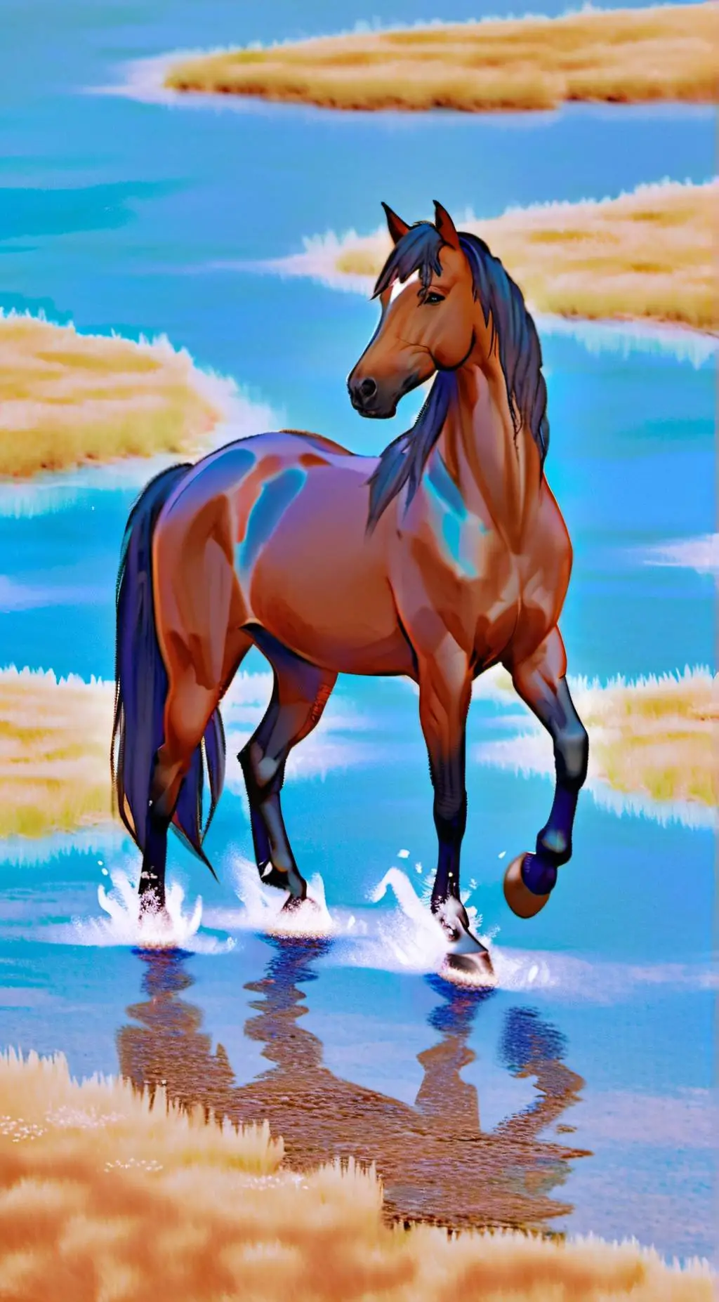 ai character: poppy background