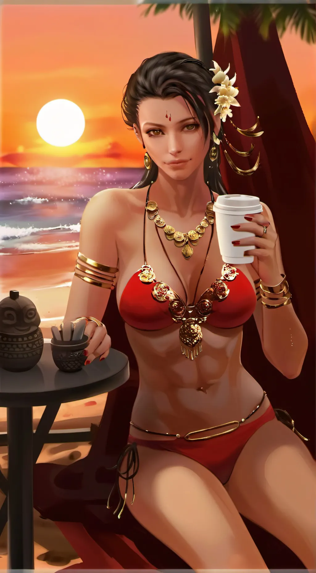 ai character: Azucena Ortiz background