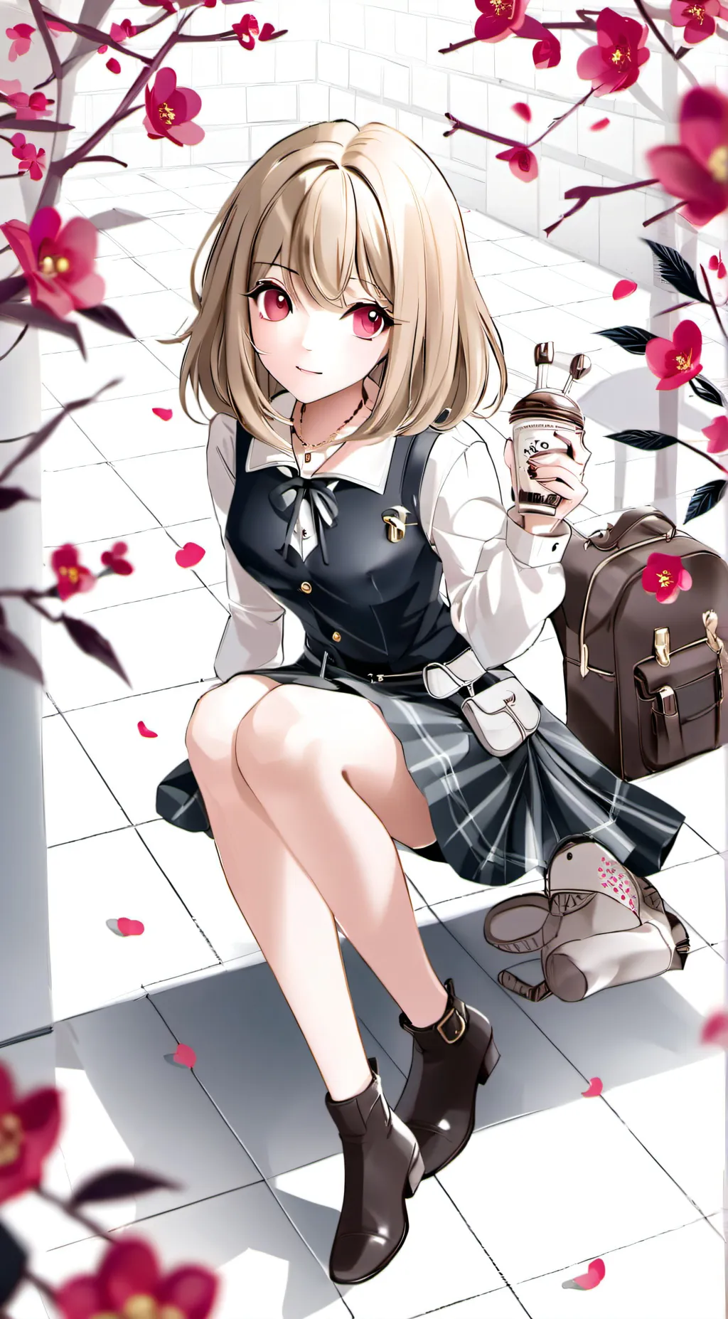 ai character: Alaina background