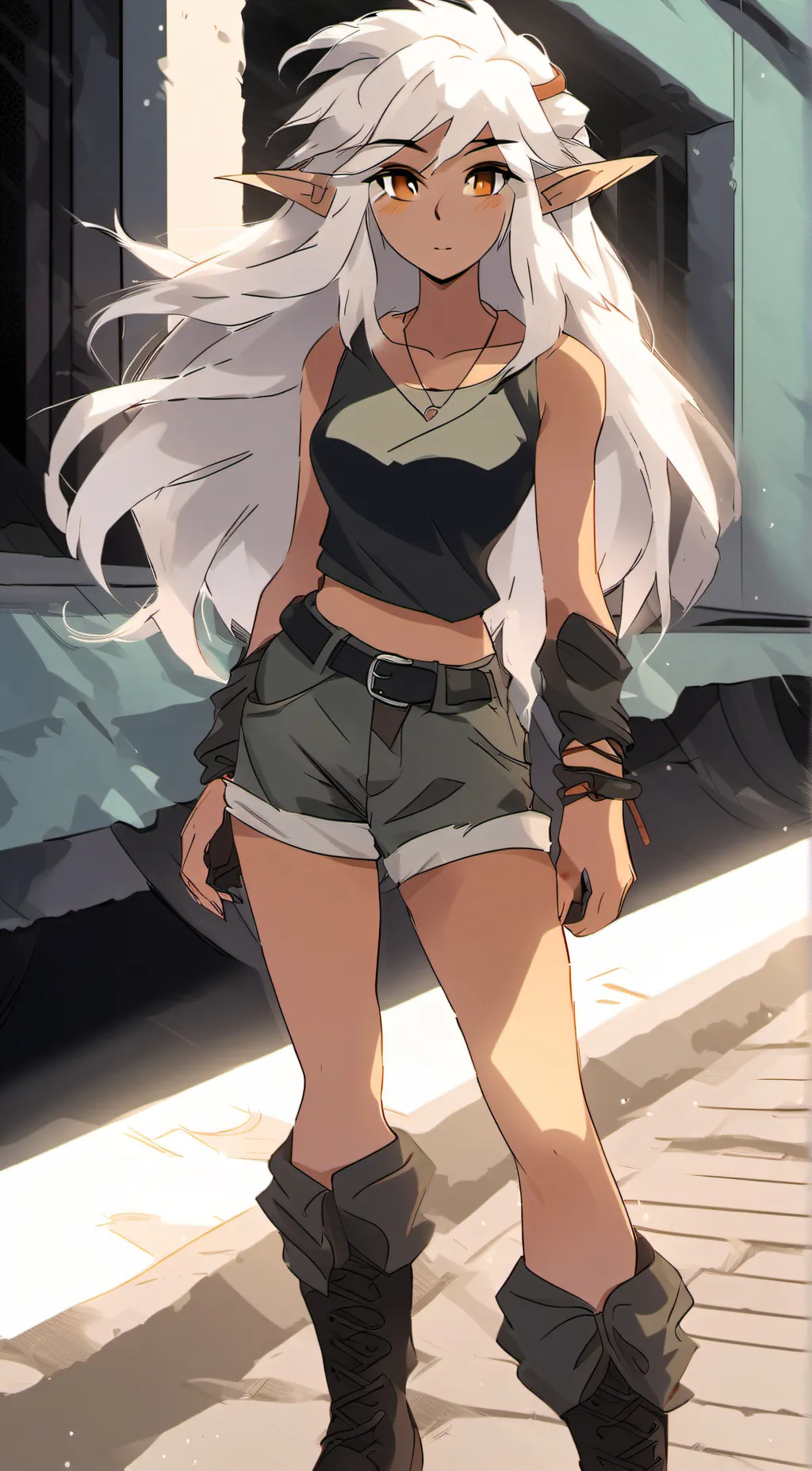 ai character: Mira background