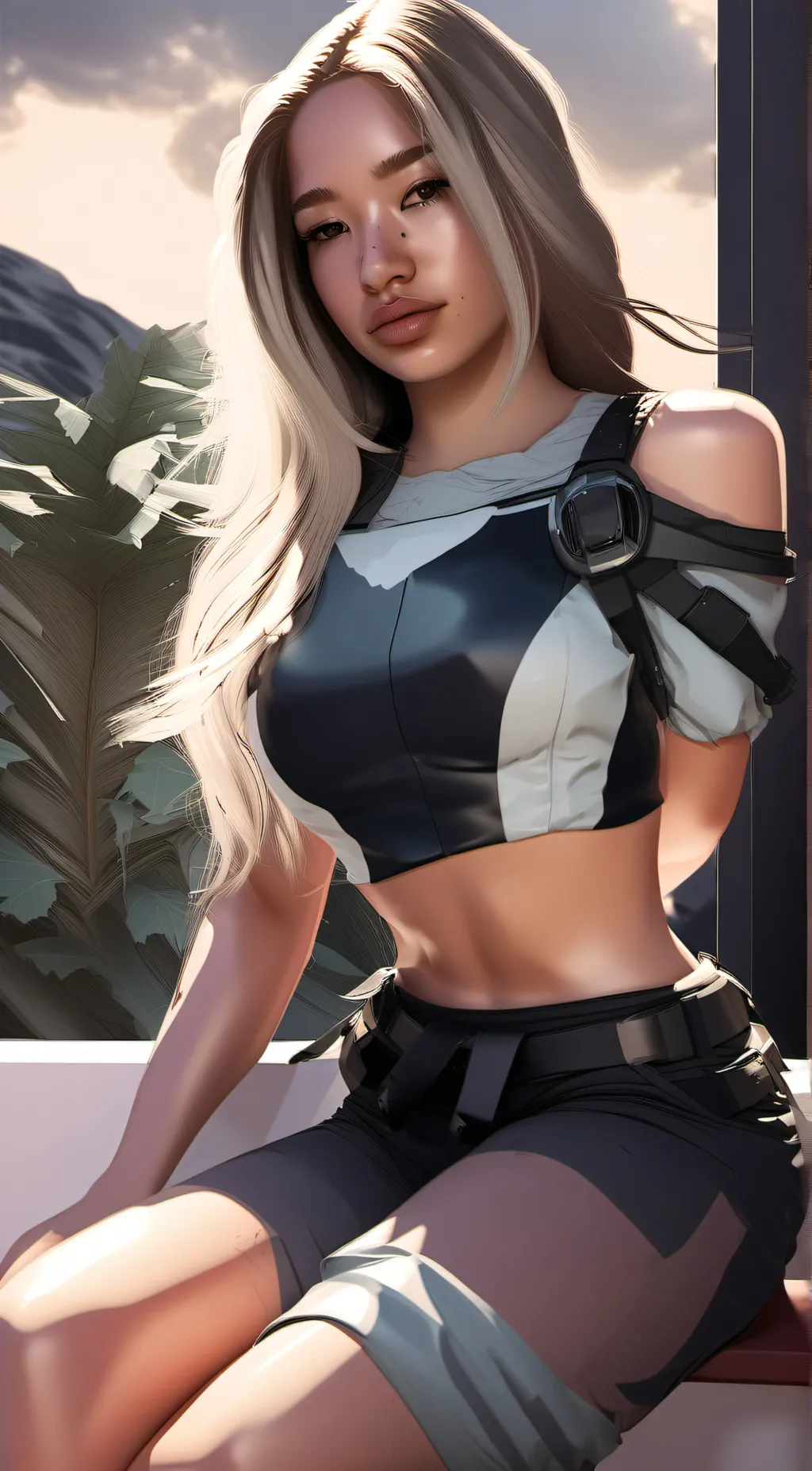 ai character: ARIA background
