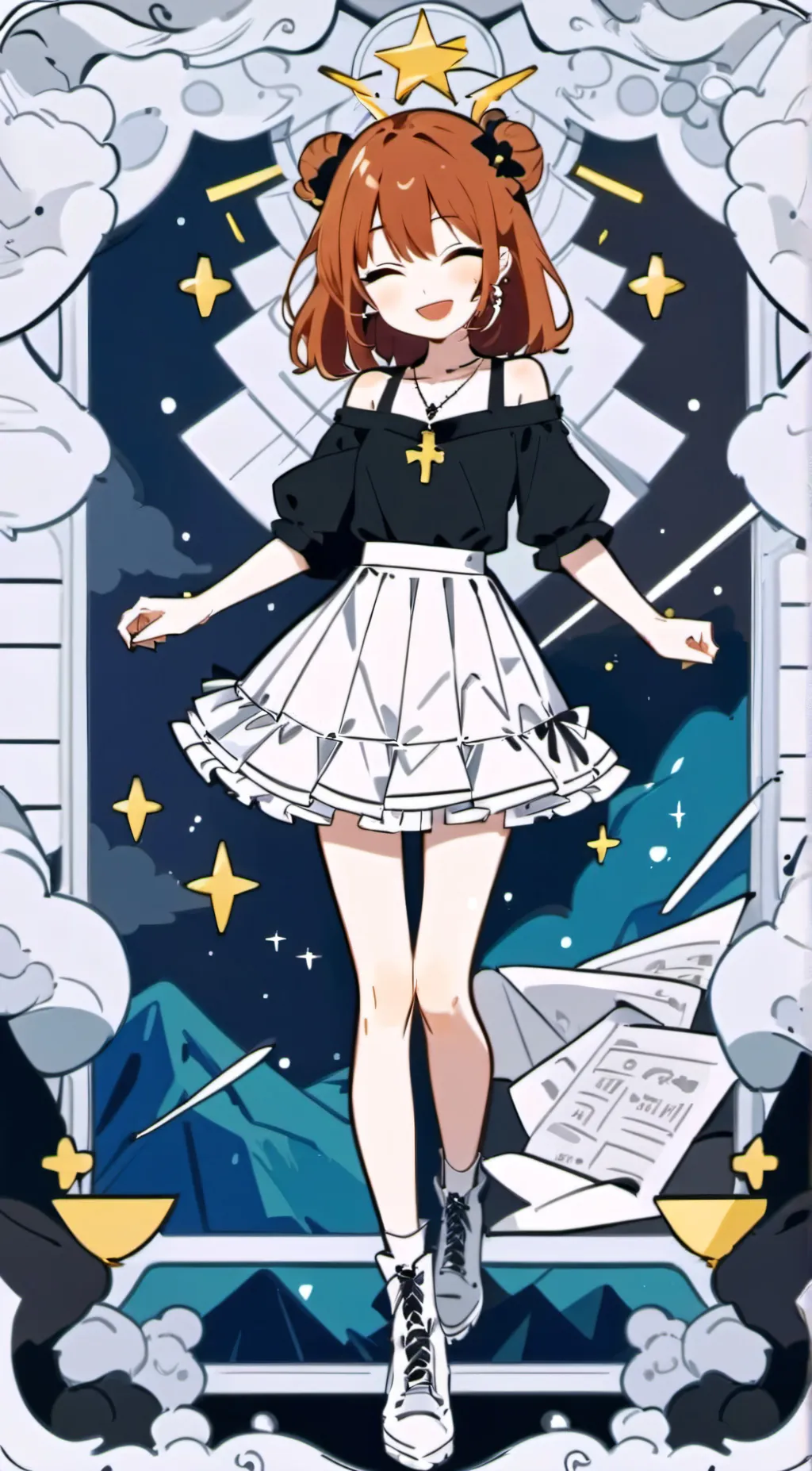 ai character: Leo  background