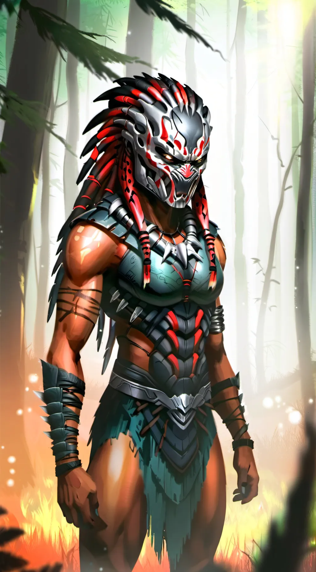 ai character: Ayame background