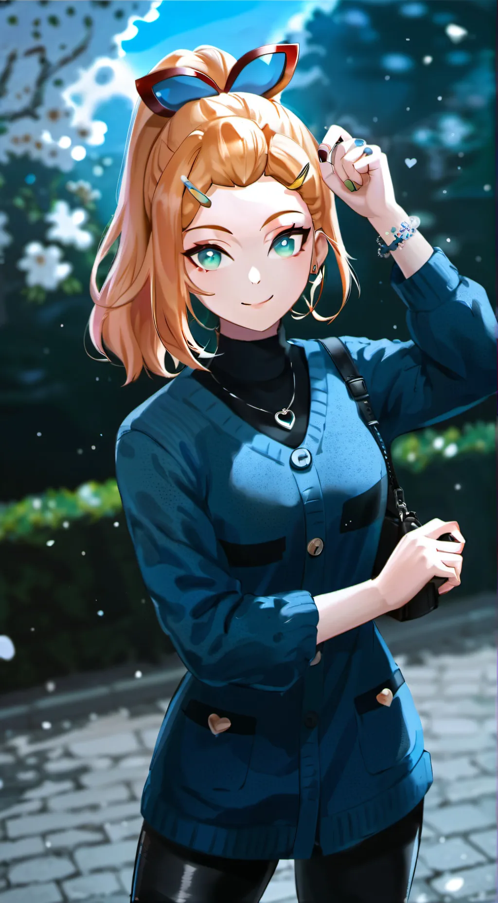 ai character: Sonia  background
