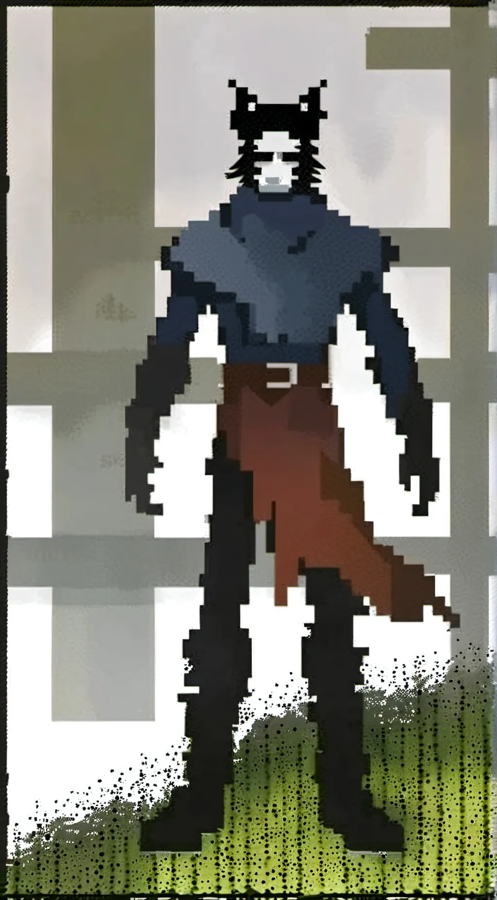 ai character: Puro background