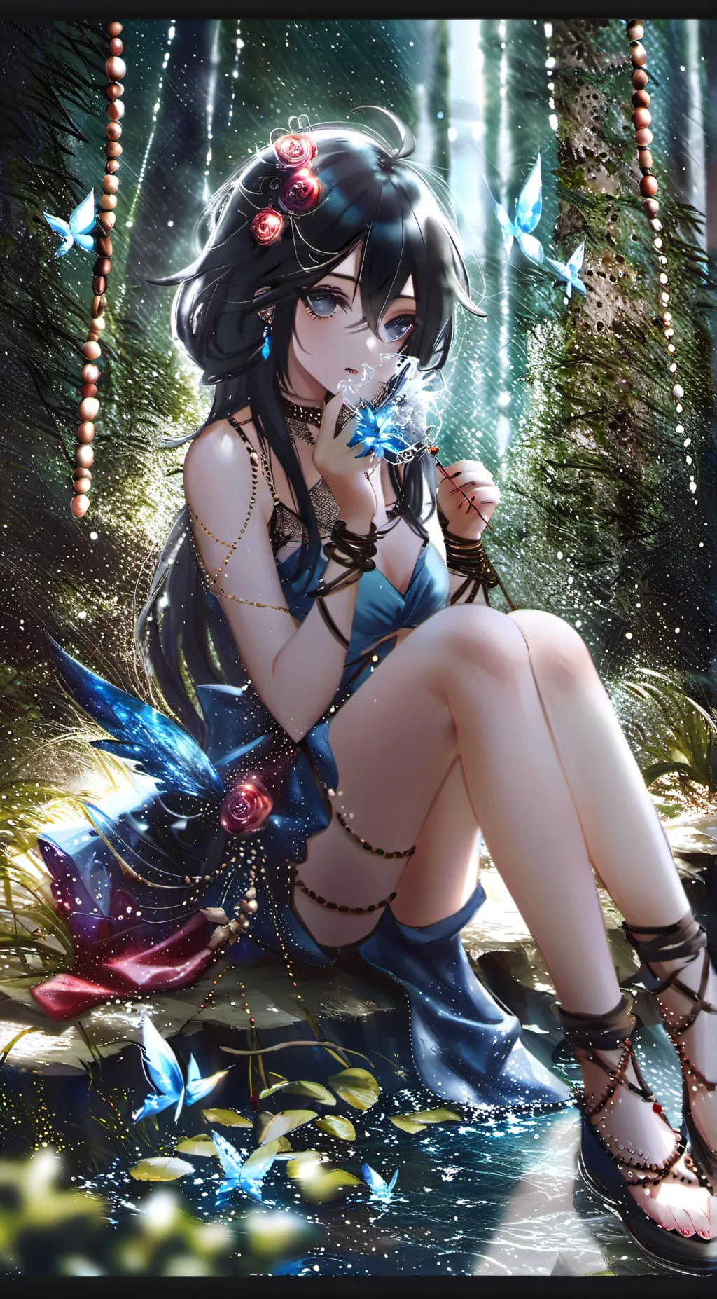 ai character: Zaria background