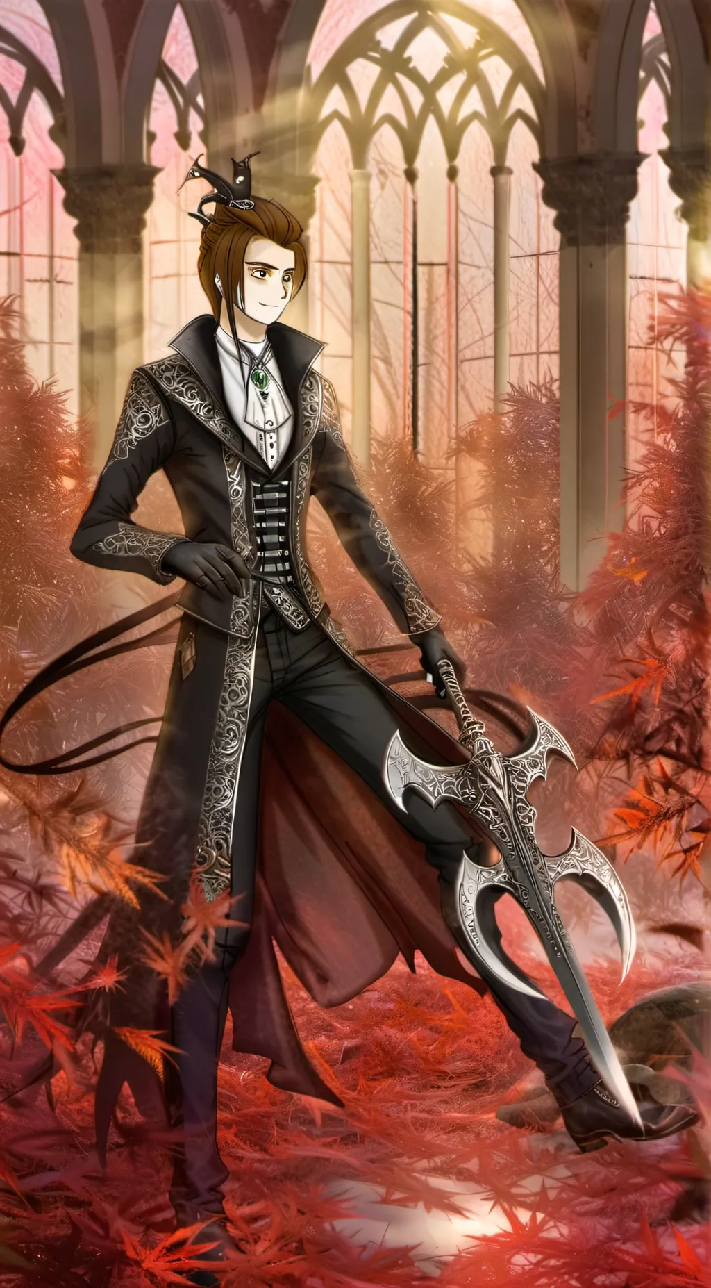 ai character: Chris background