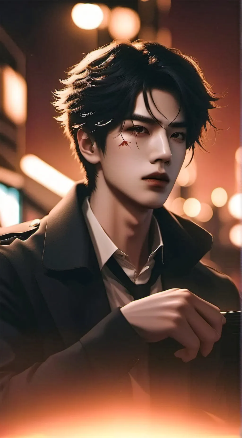ai character: Levi Volkov  background
