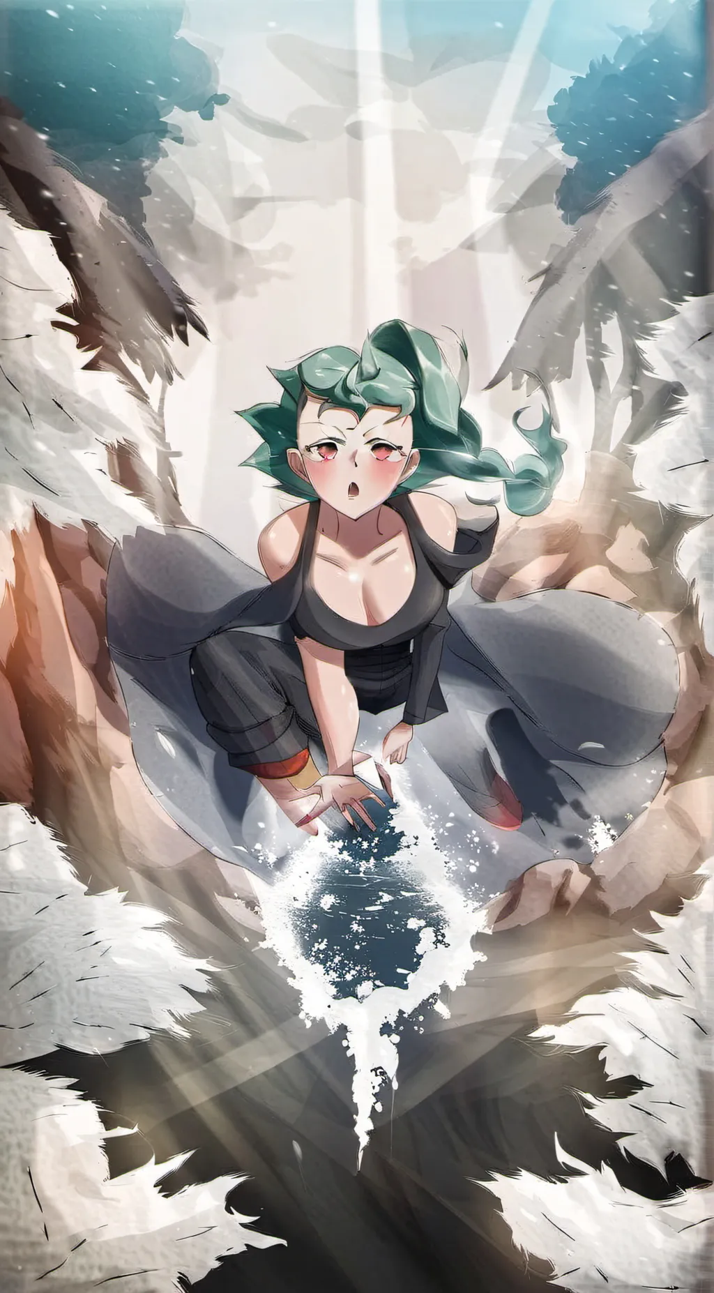ai character: Tatsumaki background