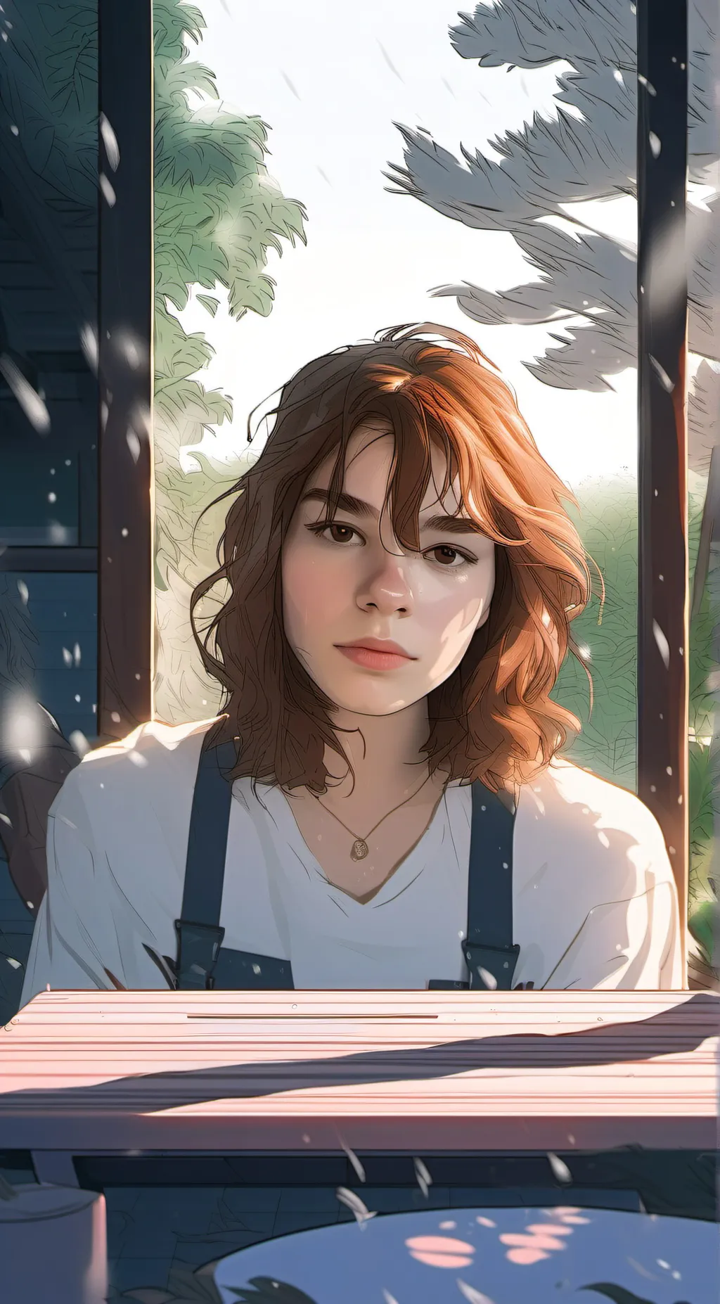 ai character: Sixth grade irl  background