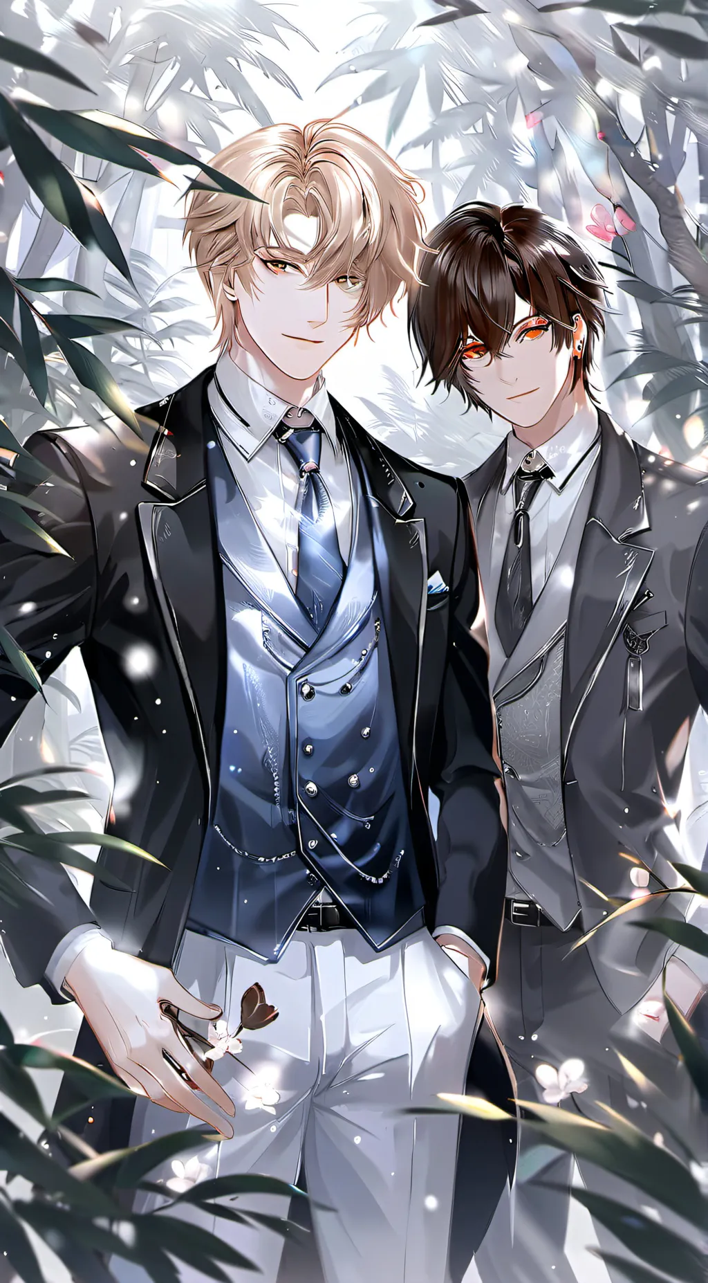 ai character: Jake and Dane  background