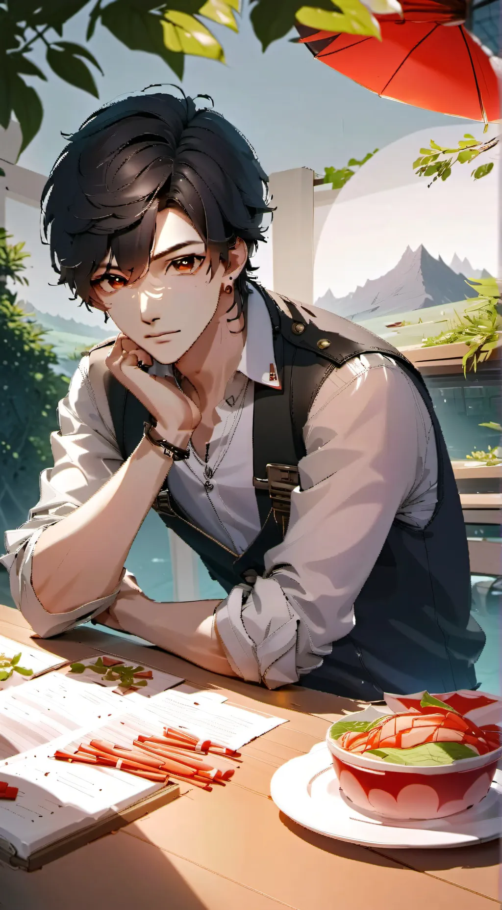 ai character: Josh background