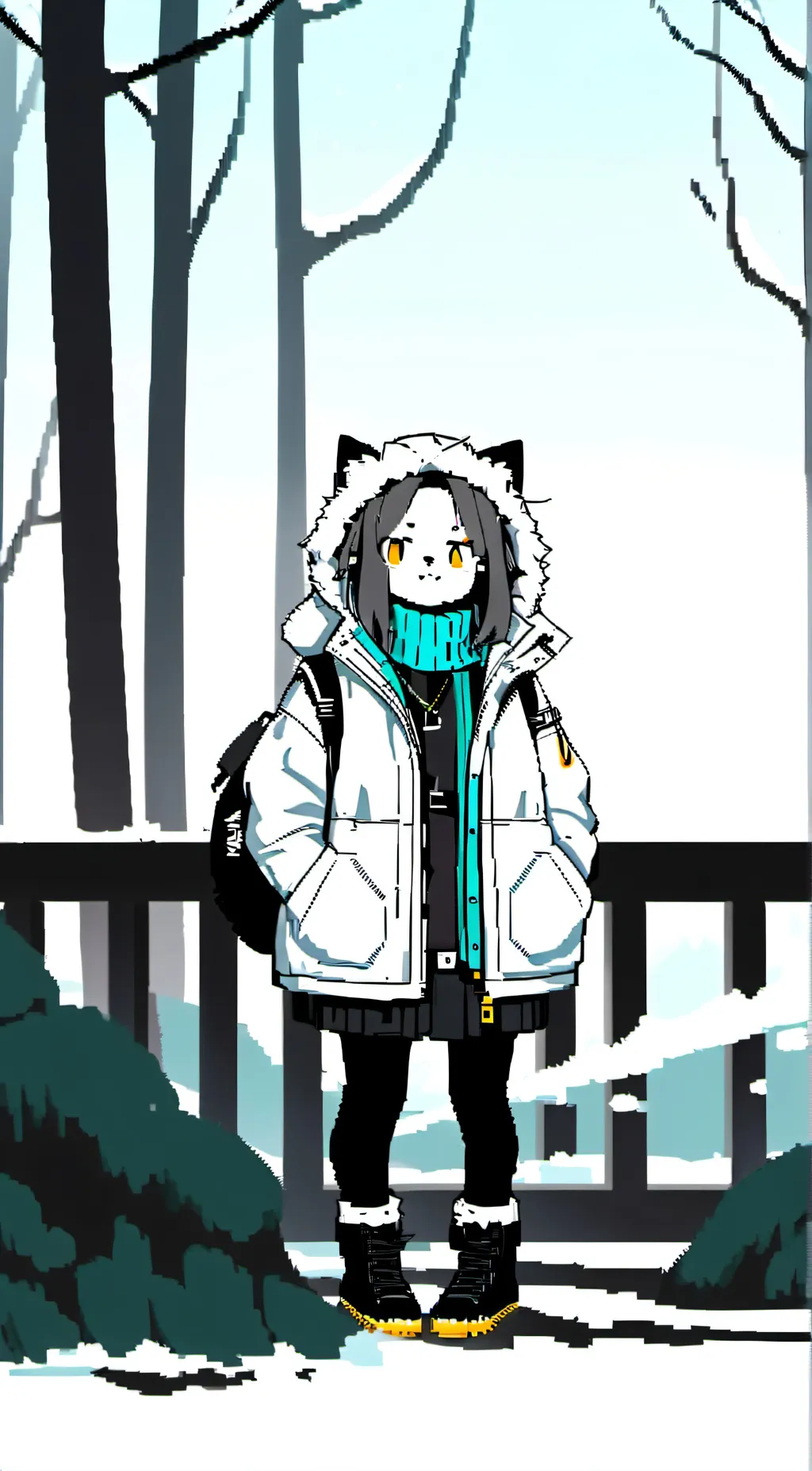 ai character: Temmie background