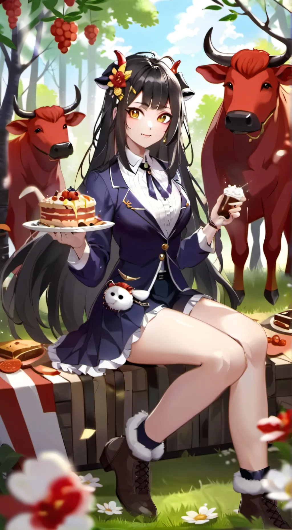 ai character: bailey background