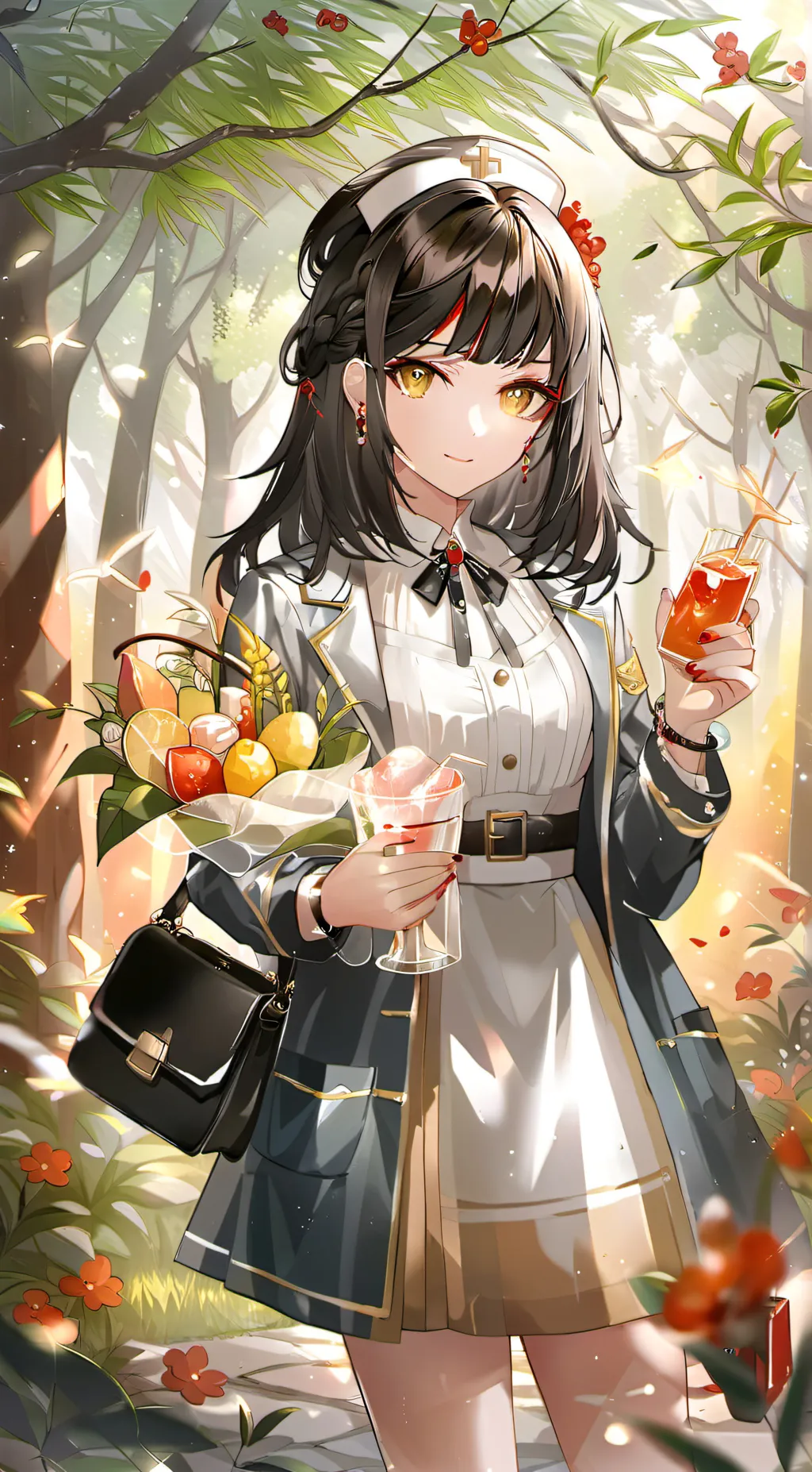 ai character: Aubree (ur nurse) background