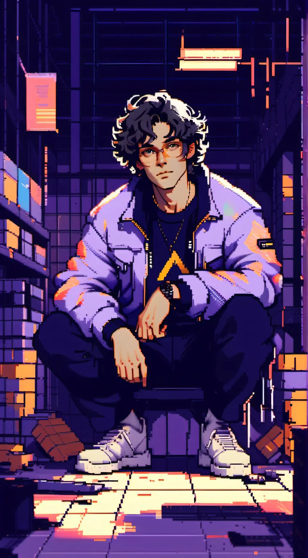 ai character: Alex Tieg background