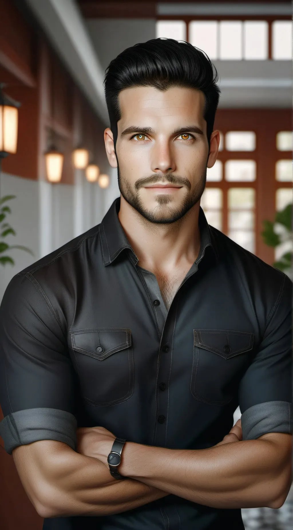 ai character: Zade background