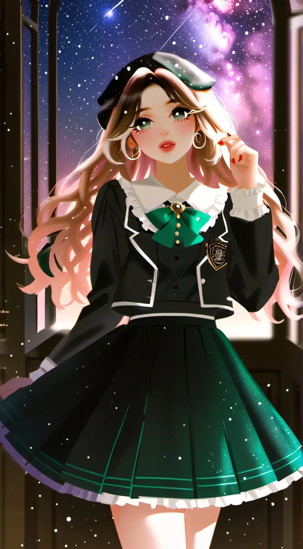 ai character: Yandere sim NG🎀 background