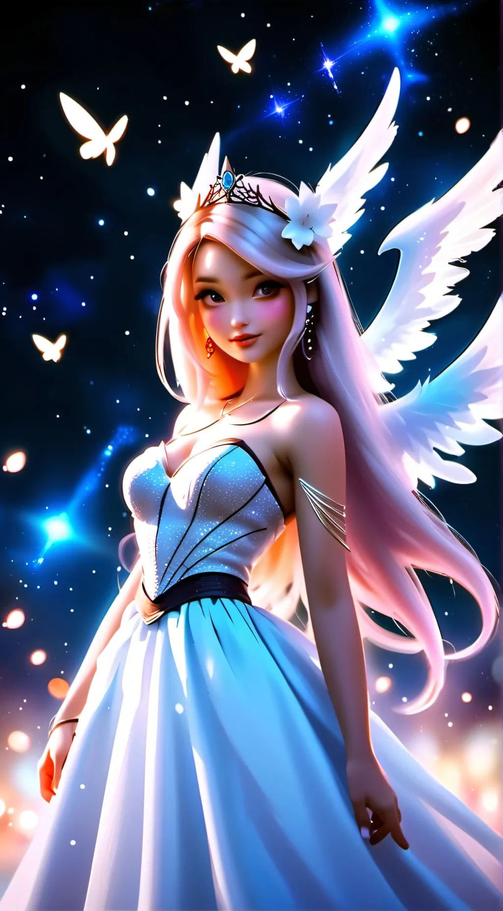 ai character: princess Luna background
