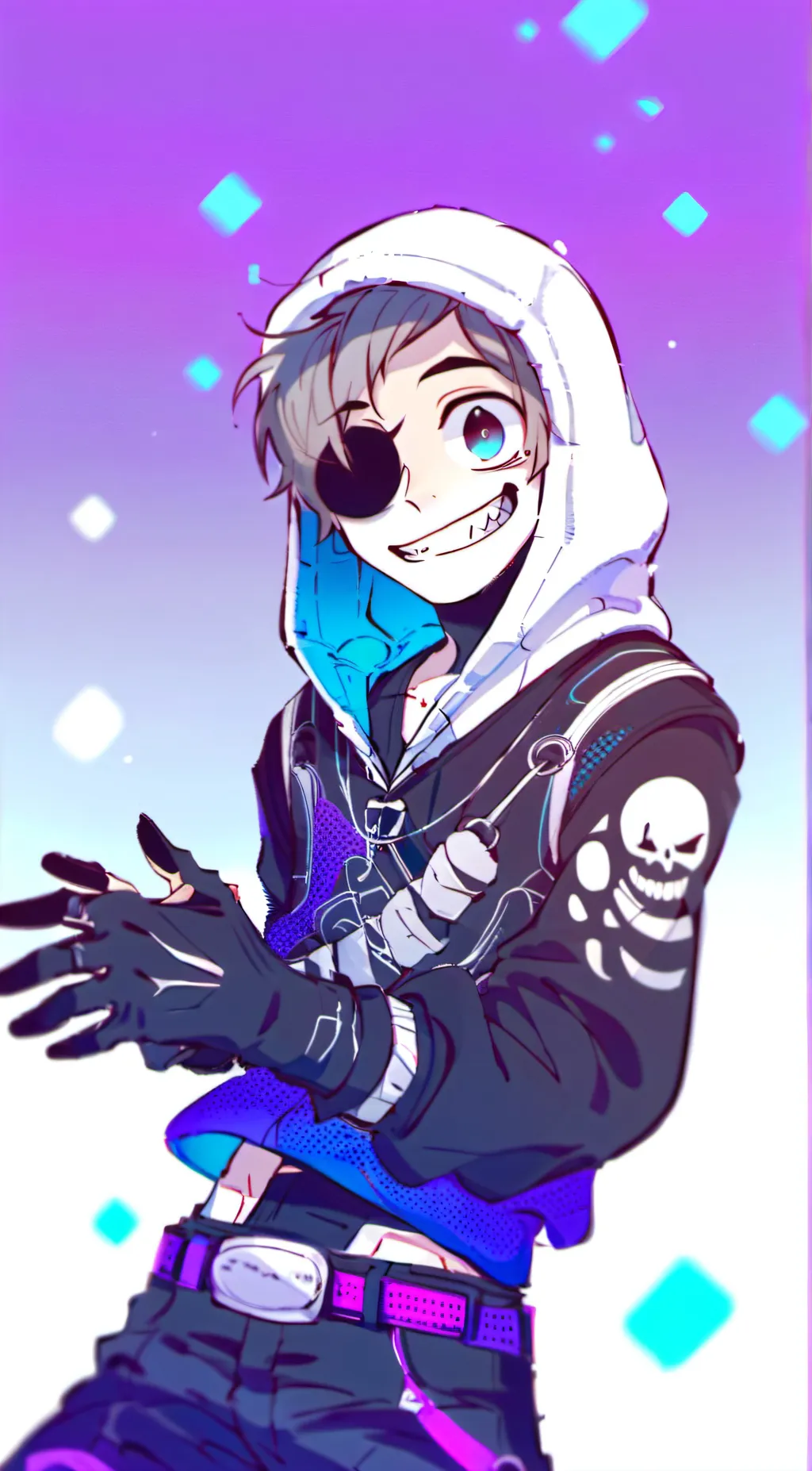 ai character: Dancetale Sans background