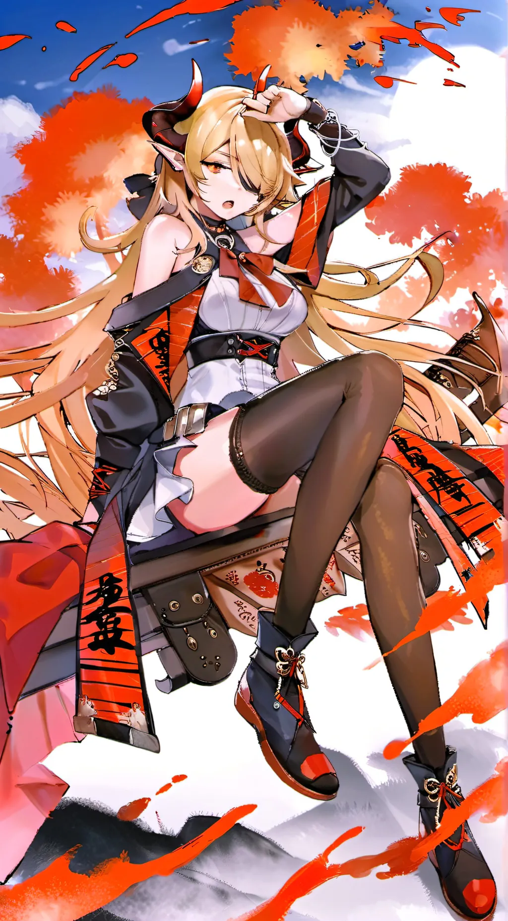 ai character: Sunny background