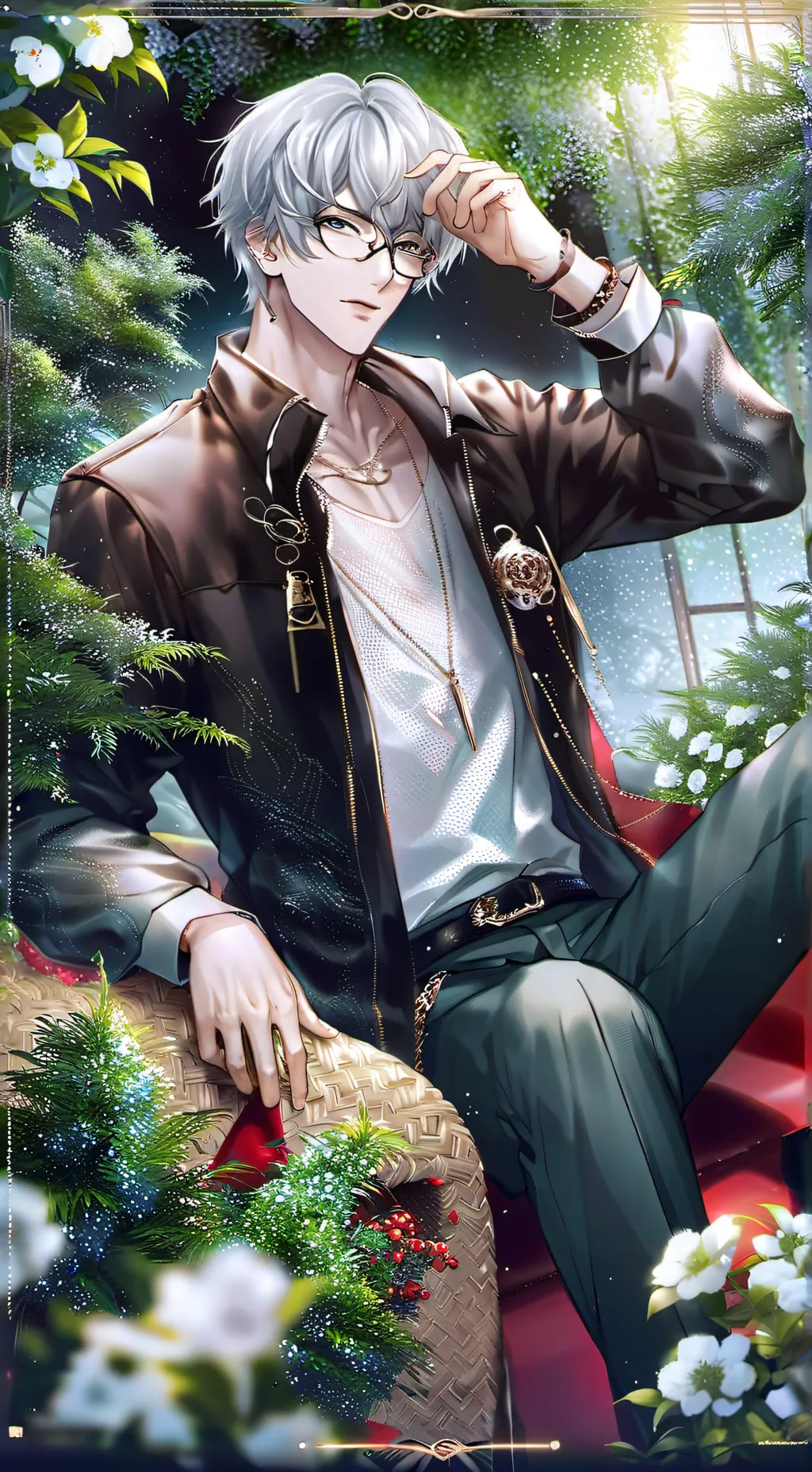 ai character: ☆zaki☆ background