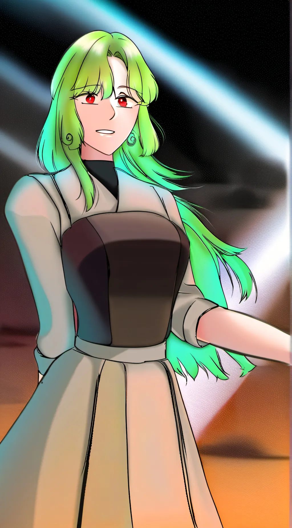 ai character: Bidan Lee background