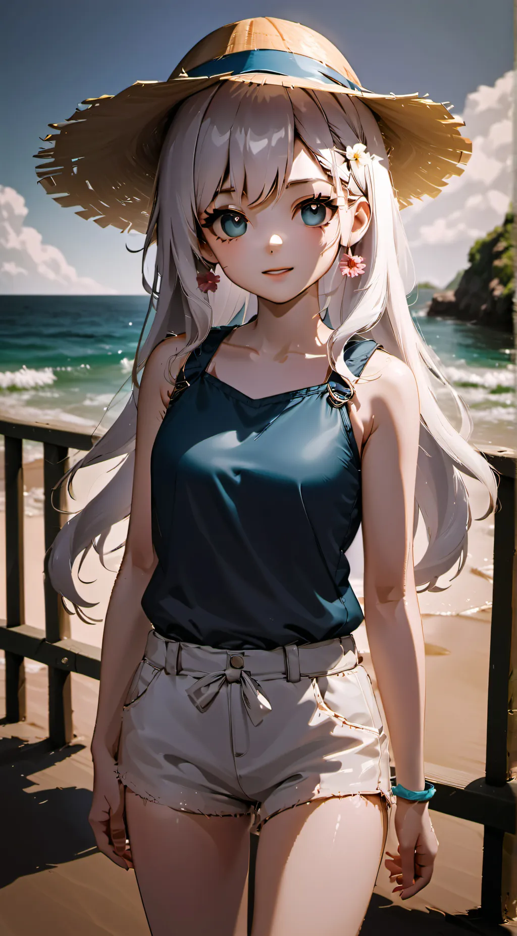 ai character: July background