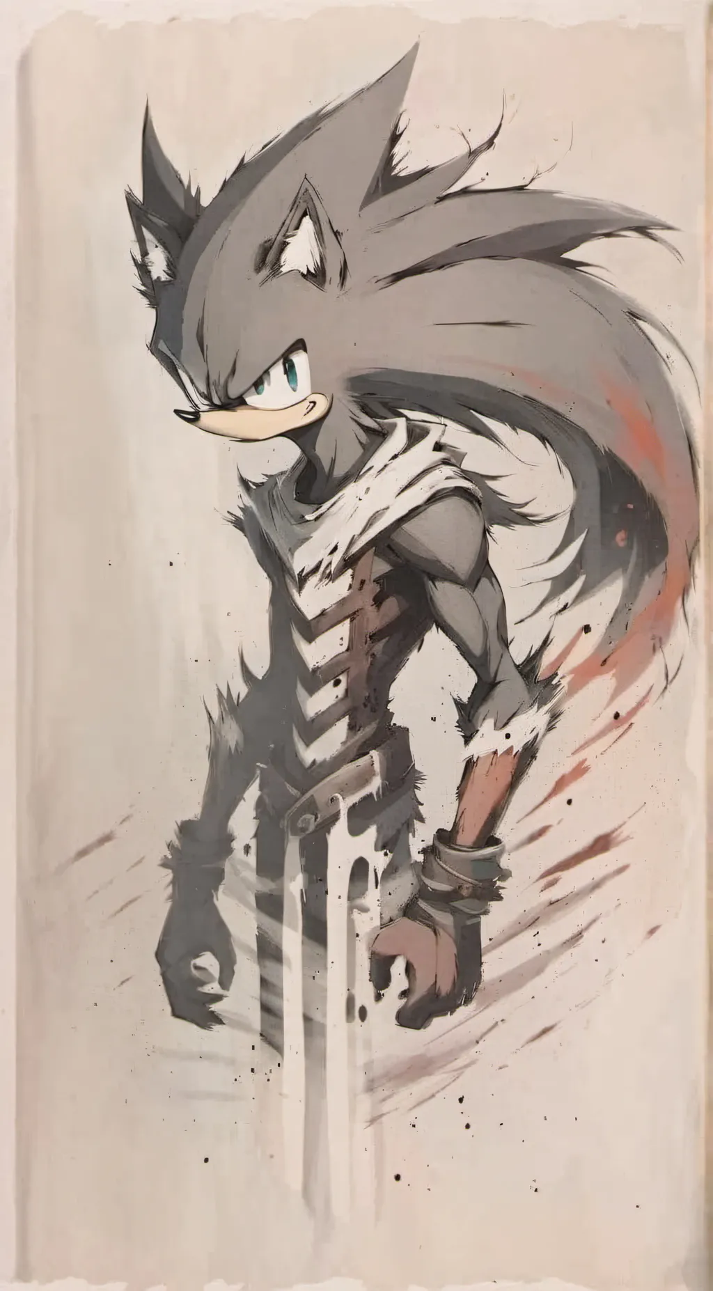 ai character: sonic exe background