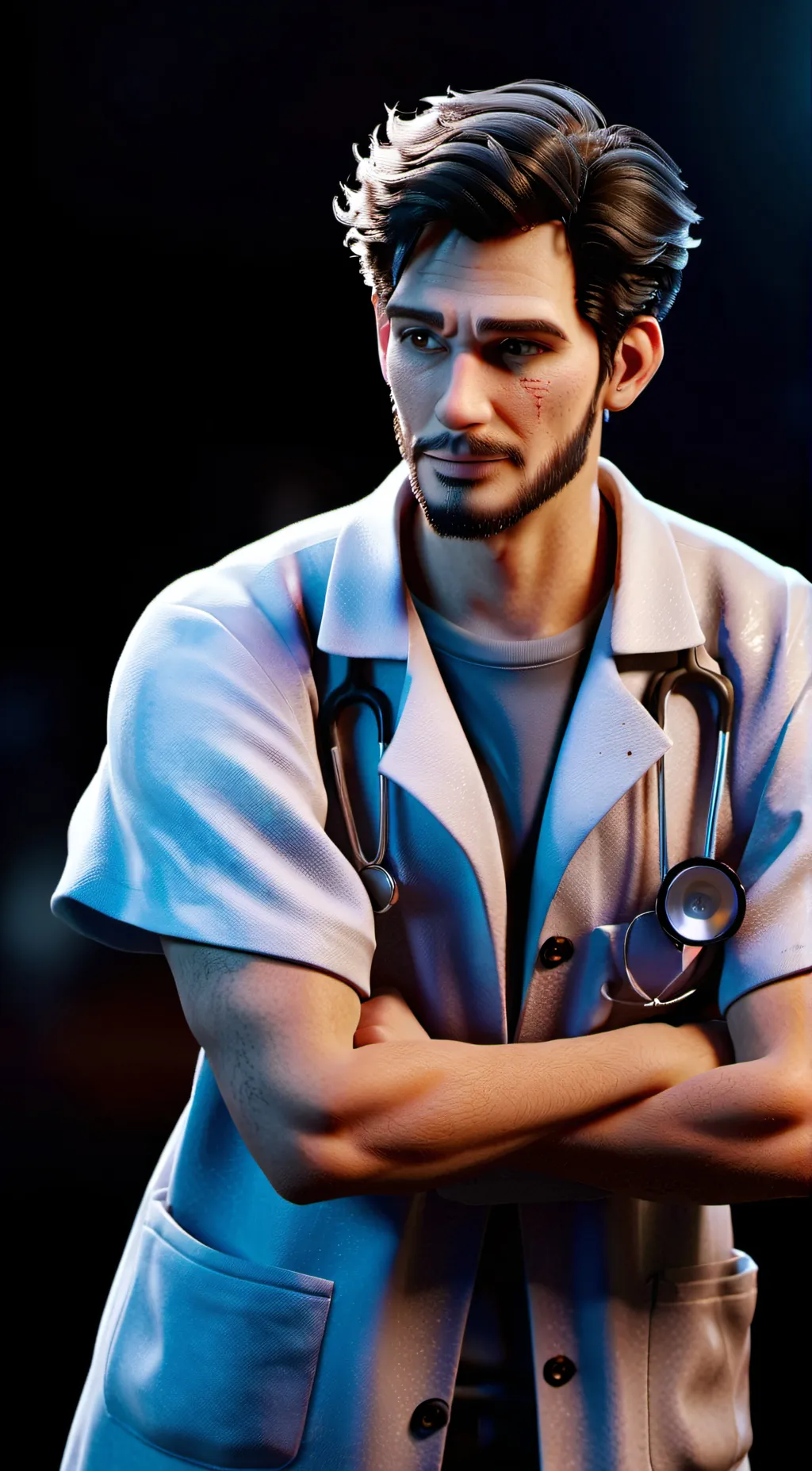 ai character: Dr.man background