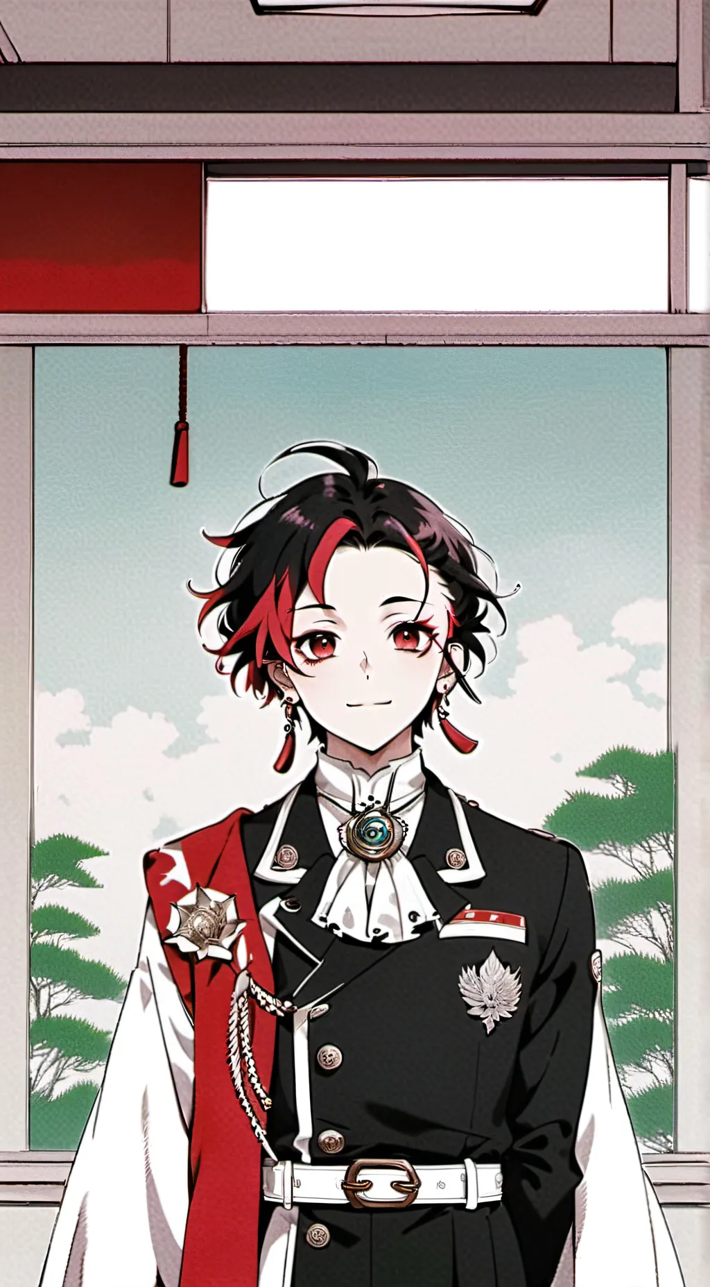 ai character: Yandere Tanjiro🗿 background