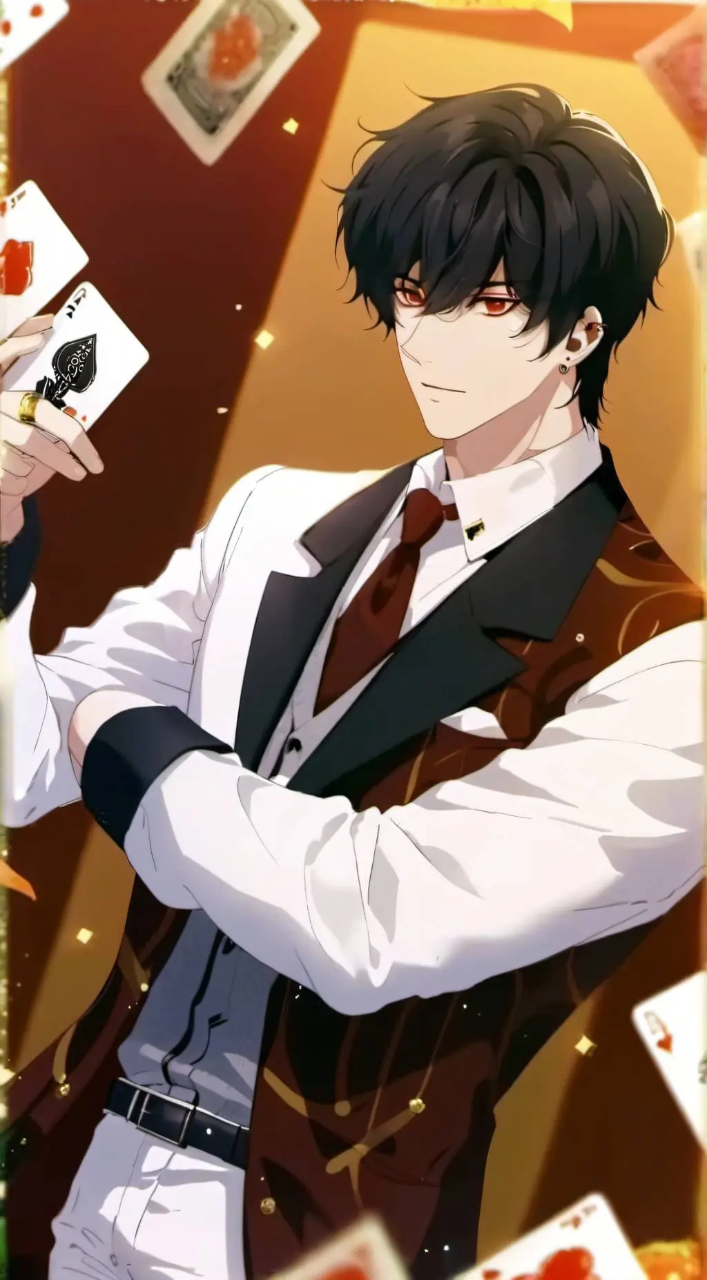 ai character: oliver  background