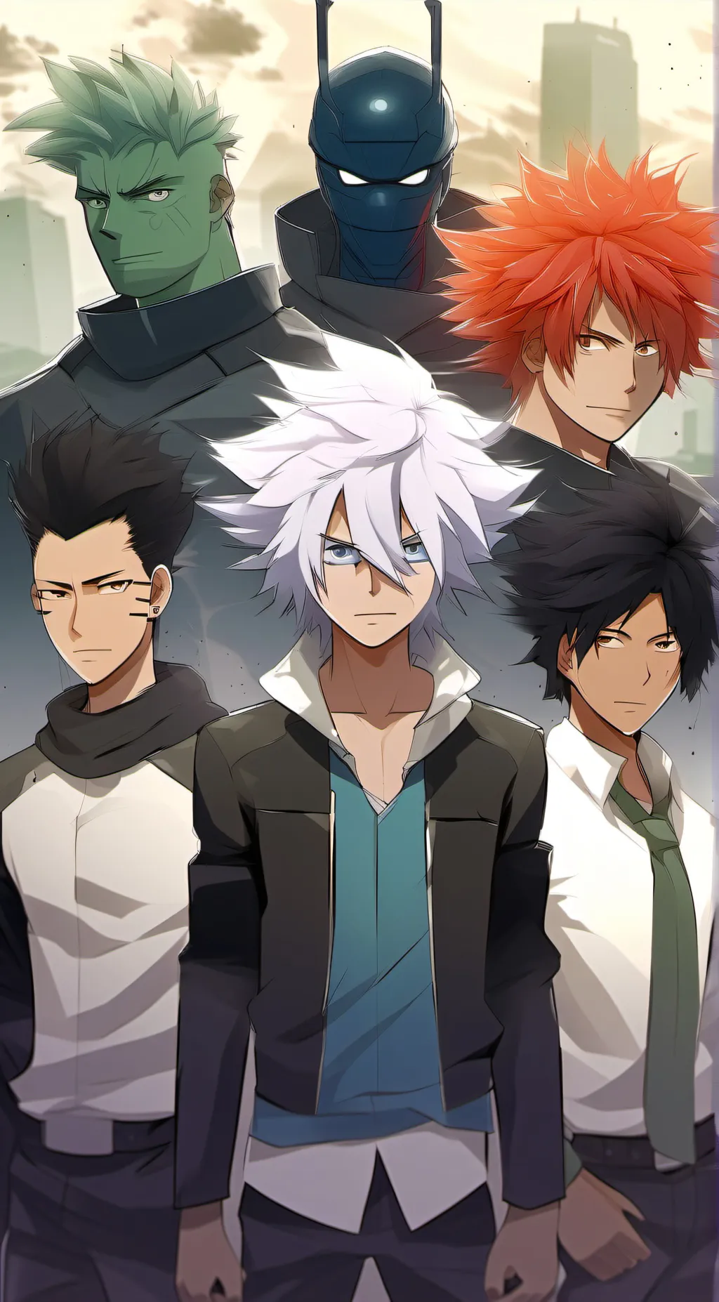 ai character: MHA experiment 2 background