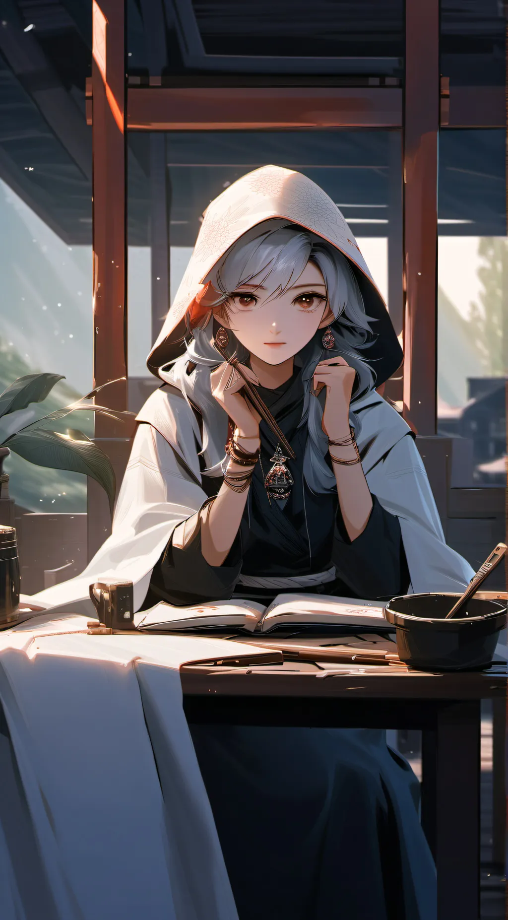 ai character: Haru background