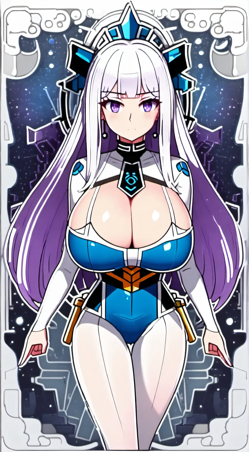 ai character: Aurora background