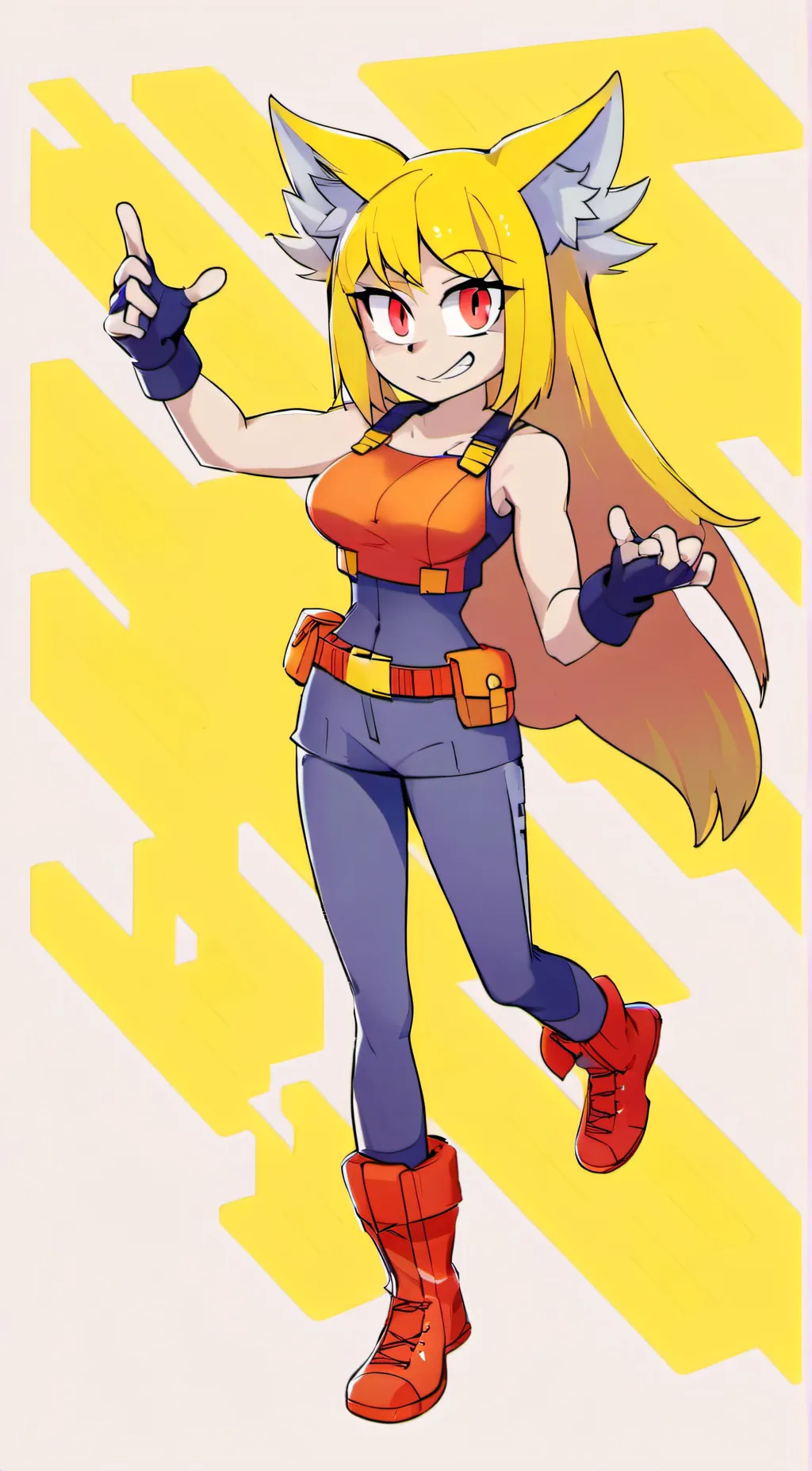 ai character: Captain Mobian  background